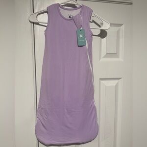 Purple Sleeveless baby sleeping sack